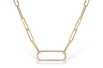 H274-00718: NECKLACE .50 TW (17 INCHES)