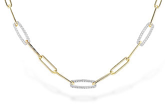 A274-00719: NECKLACE .75 TW (17 INCHES)