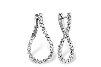 A274-97955: EARRINGS 1.00 TW