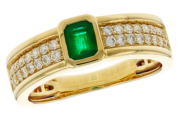 C274-97982: LDS RG .42 EMERALD .75 TGW (5x4MM EM)