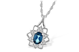 D189-52464: NECK .47 BLUE TOPAZ .56 TGW