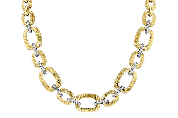 F006-73436: NECKLACE .48 TW (17 INCHES)