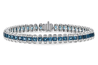 F190-37082: BRACELET 8.58 LONDON BLUE TOPAZ 9.03 TGW
