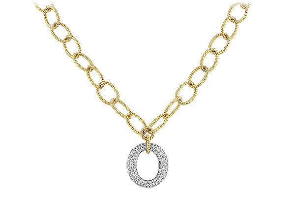 F190-37936: NECKLACE 1.02 TW (17 INCHES)