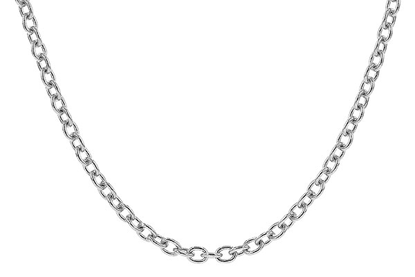 F274-07027: CABLE CHAIN (20", 1.3MM, 14KT, LOBSTER CLASP)