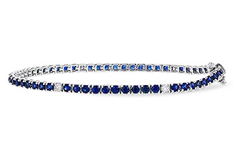 F274-92518: BRACELET 3.27 TW SAPP 3.52 TGW (7")