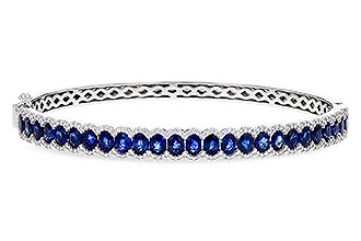 G274-98827: BANGLE 5.09 TW SAPPHIRE 5.65 TGW