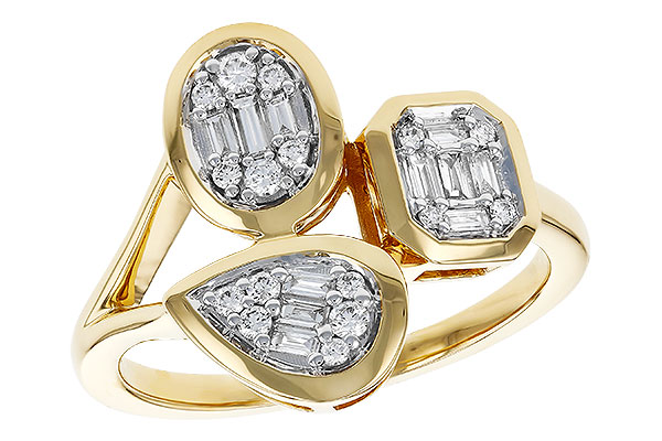 G274-99782: LDS DIA RG .12 TW BAGUETTE .25 TW