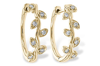 H274-93418: EARRINGS .25 TW