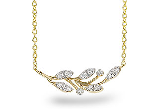 K274-94272: NECKLACE .32 TW (18")