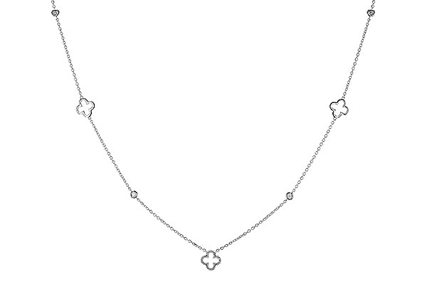 M274-93409: NECKLACE .20 TW (18")