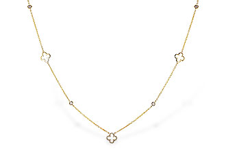 M274-93409: NECKLACE .20 TW (18")