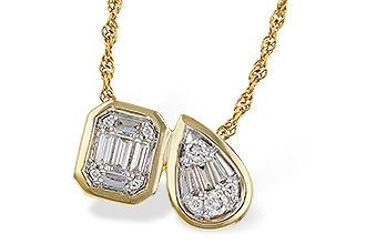 M274-98872: NECKLACE .17 BAG .25 TW